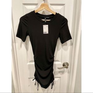Black t-shirt dress